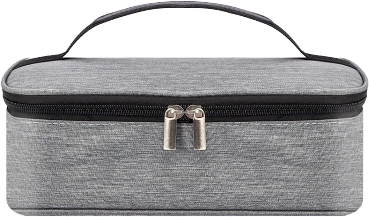 SnelShoppen - Geïsoleerde Lunchtas voor Mannen, Vrouwen en Kinderen - Draagbare Thermische Koeltas met Handvat - 3,6L Breed Open Lunchbox voor Werk, S