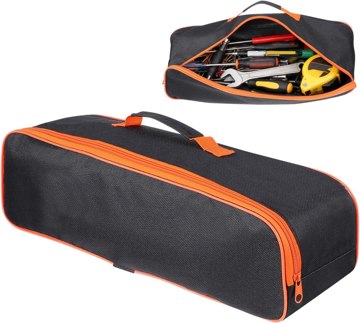Gereedschapstas 42 x 14 x 11 cm - Oxford-stof - met handvat en ritssluiting - ideaal voor auto-opslag - ShopVlot