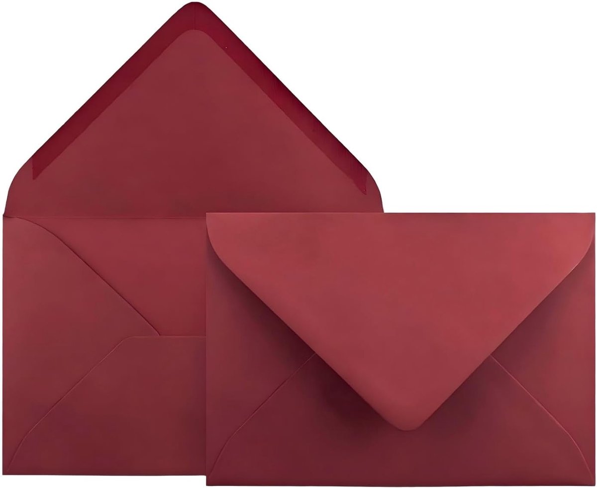60 Pack15.8×10.8cm Wenskaart Enveloppen, Uitnodiging Enveloppen