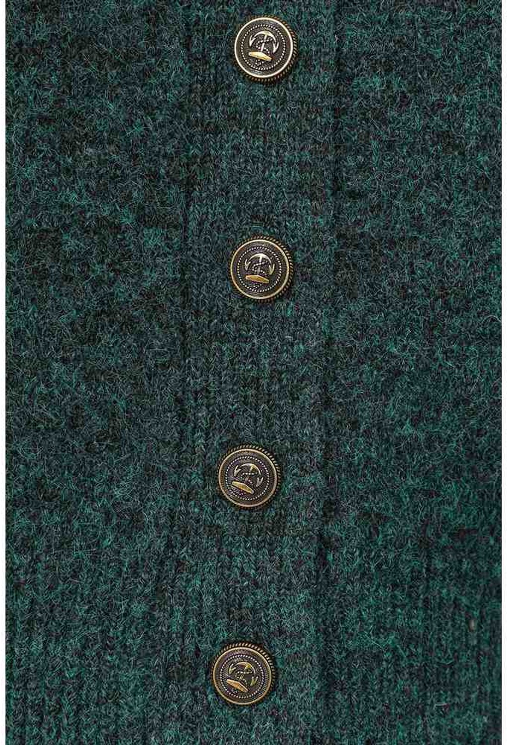 Banned - Luna Cardigan - S - Donkergroen
