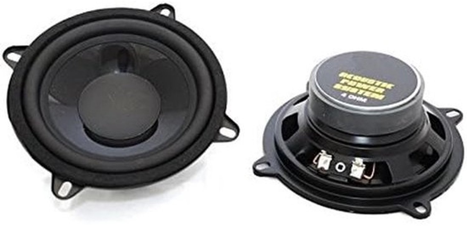Set van 2 autowoofers - 13 cm - 100 Watt luidsprekers