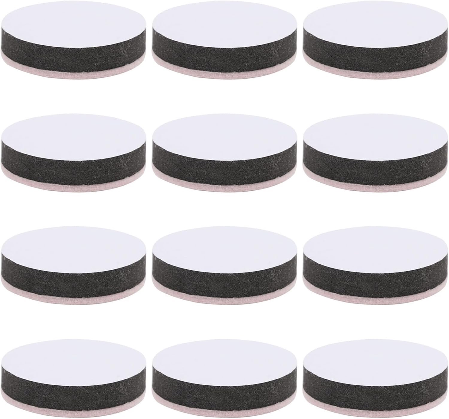 Meubelverhogers 12 stuks - Rond 6 cm - Zelfklevend - Schok- en geluidsreductie - ShopVlot