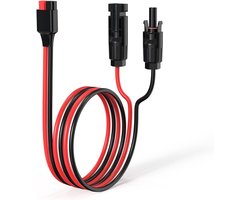 Zonnepaneelkabel 10AWG - Anderson Connector - Tinned Copper - Voor Goal Zero Yeti - ShopVlot