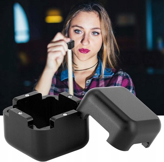 Magnetische Krijthouder Biljart Aluminium Draagbaar — afbeelding 3