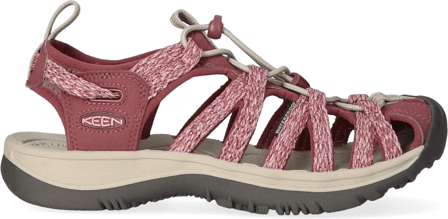 Whisper Dames Wandelschoenen Polyester Rood