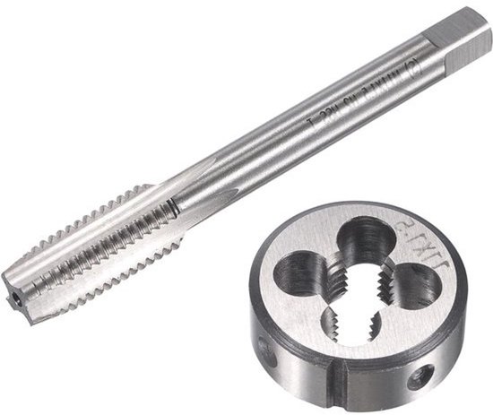 Schroef Boor - Metaal Tap - Metaal Bewerken - Gelegeerd Gereedschap - M11 x 1.5 mm - Zilverkleurig