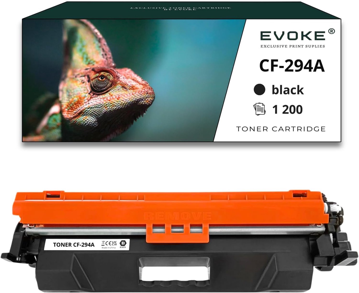 Toner zwart - compatibel met HP CF294A 94A - 1200 pagina's - veilige afdrukken zonder zorgen - ShopVlot