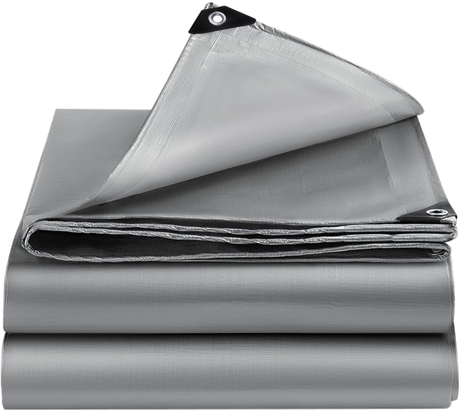 Famanu – 2x3m waterdichte afdekzeil met ogen, UV-bestendig en scheurbestendig, perfect voor bescherming van voertuigen, tuinmeubelen en buitenobjecten