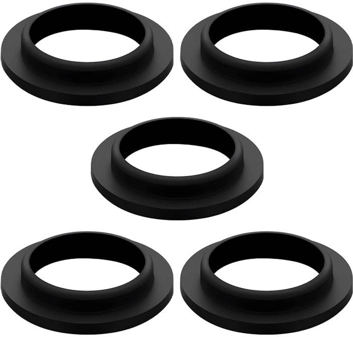 Rubber afdichtringen set 5 stuks - 32.5mm binnen - vervangend voor afvoerplug - waterdichte afsluiting - ShopVlot