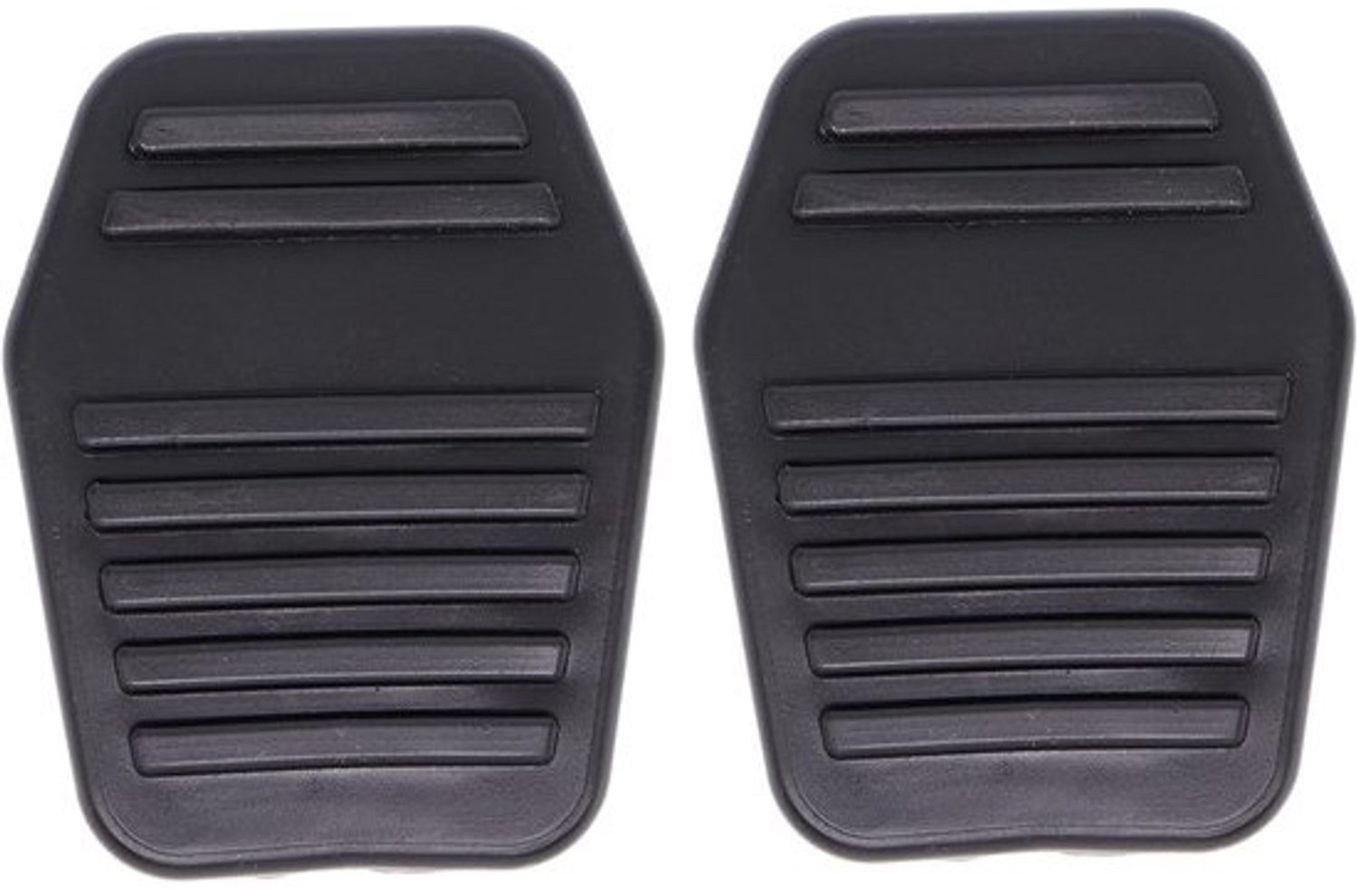 Pedaalhoezen Auto - Rem Koppeling Covers - Veiliger Rijden - Antislip Oppervlak - 2 Stuks - Zwart