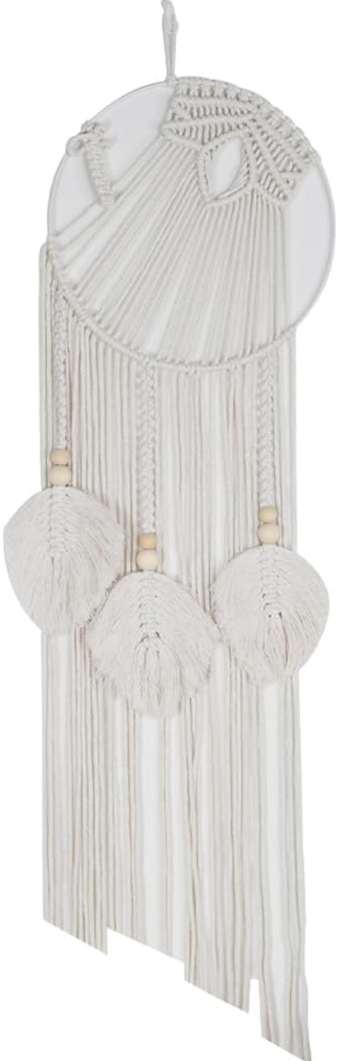janeunique Macrame Dream Catcher Boho Muur Opknoping Dreamcatcher voor Thuis Slaapkamer Warmhouse Geschenken voor haar - ShopVlot