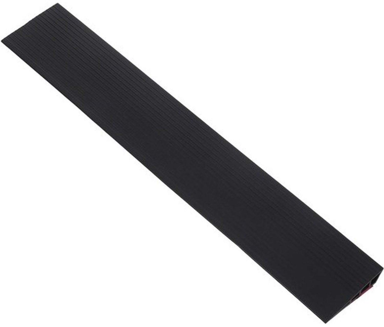 Drempelhelling Strip - Robot Oprit - Soepele Beweging - Eenvoudige Installatie - 50 x 8.3 cm - Zwart