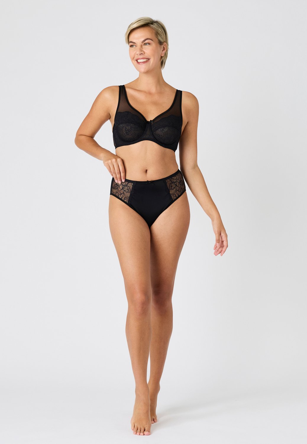 Damart Beugelbeha LEA by Damart - Dames - Zwart - 110