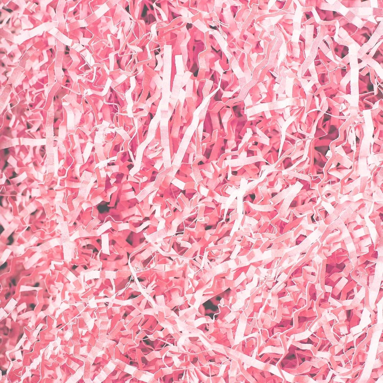 Geschenk Verpakking Versnipperd Papier - Lichtroze - 200g - Decoratief en Beschermend Vullingsmateriaal - Voor Cadeaus