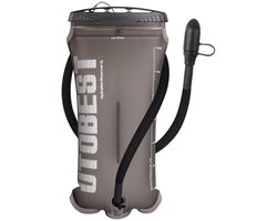UTOBEST Hydratatiebuidel Waterzak 1,5L 2L 3L, waterzak met TPU-lichaam en geïsoleerde slang, BPA-vrij lekbestendig waterreservoir voor wandelen, hardl