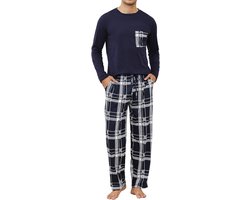 Pyjama langarm, winter, met lange broek