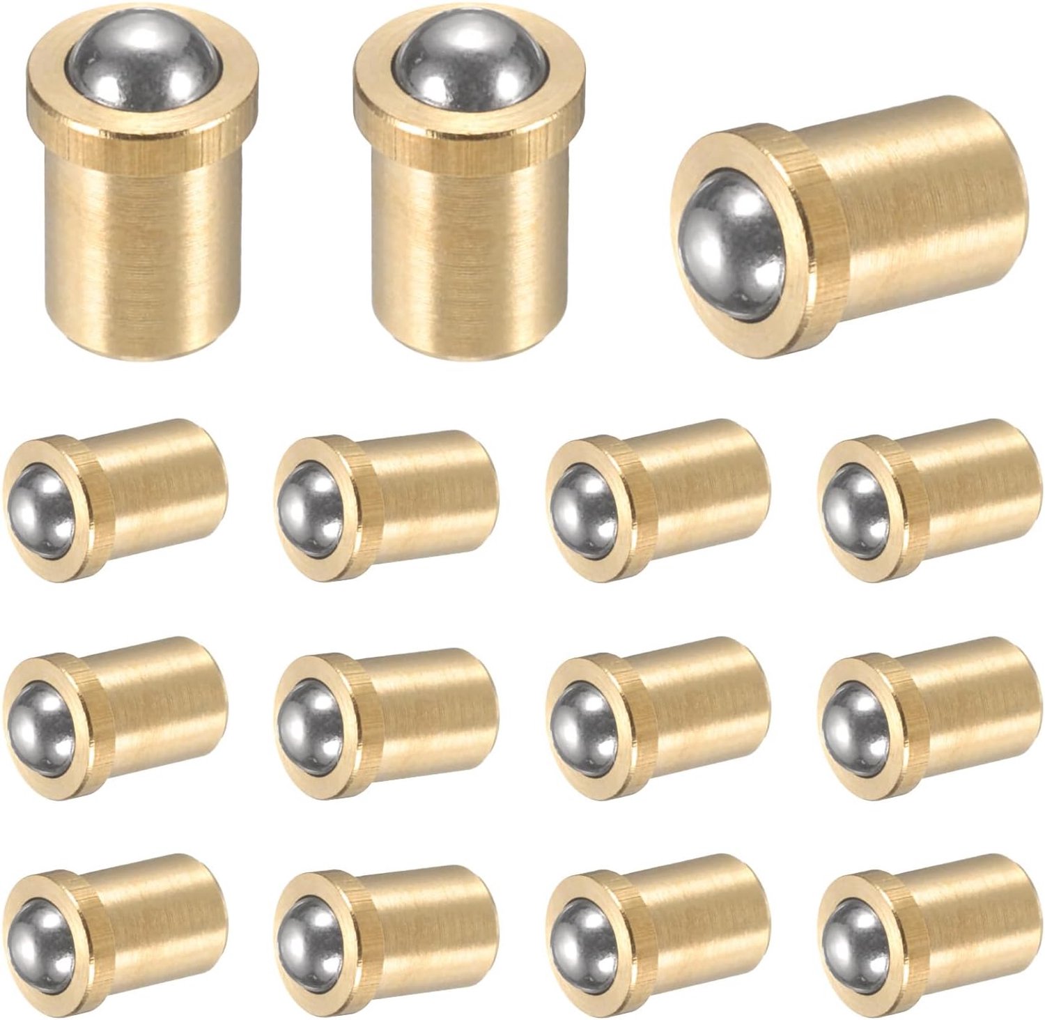 Kogeldrukpen 2,2 mm - 304 roestvrij staal - eindkracht 8N - voor mechanische apparaten - 15 stuks - ServiceTopper