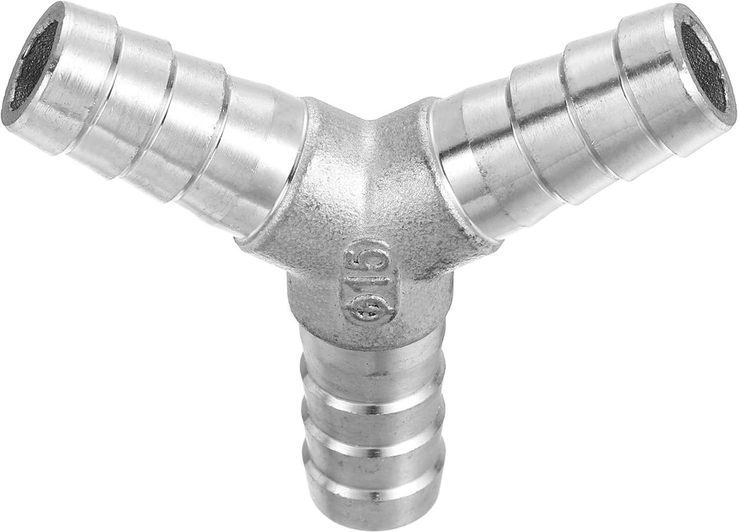 Y-aansluiting 17/32 inch - roestvrij staal 304 - 3-weg adapter - geschikt voor vacuümsystemen - m-winkel