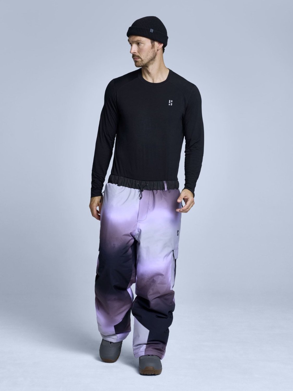 Poederbaas Jibba Cryo Park Unisex Skibroek Faded Paars