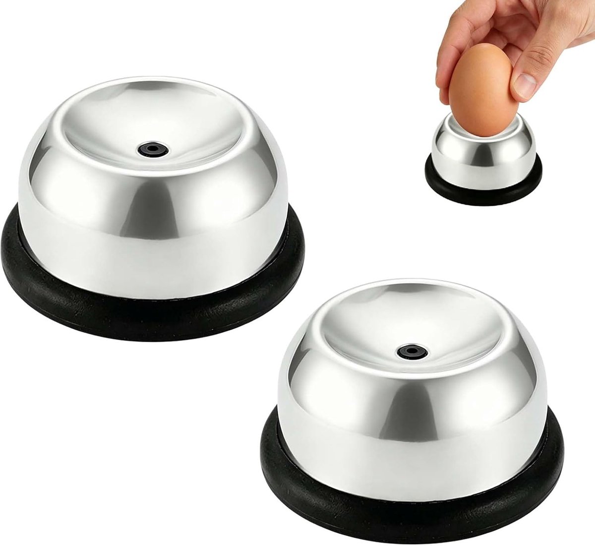 2 eiersnijders en eieropeners, roestvrijstalen eiersnijder en eieropener, praktische eiersnijder en eierschiller voor ontbijt en keuken, compact en licht