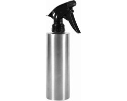 Lege metalen spuitfles, waterspuitfles, nevelsproeier, plantensproeier, handpers, verstuiver, fles (350 ml)