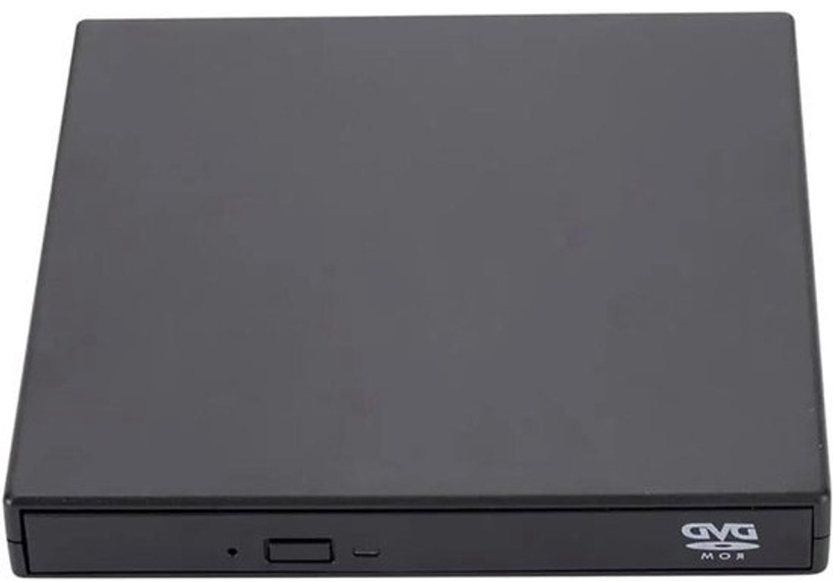 Dvd-speler - Cd-speler - Films bekijken - Compact ontwerp - Ultradun - Zwart