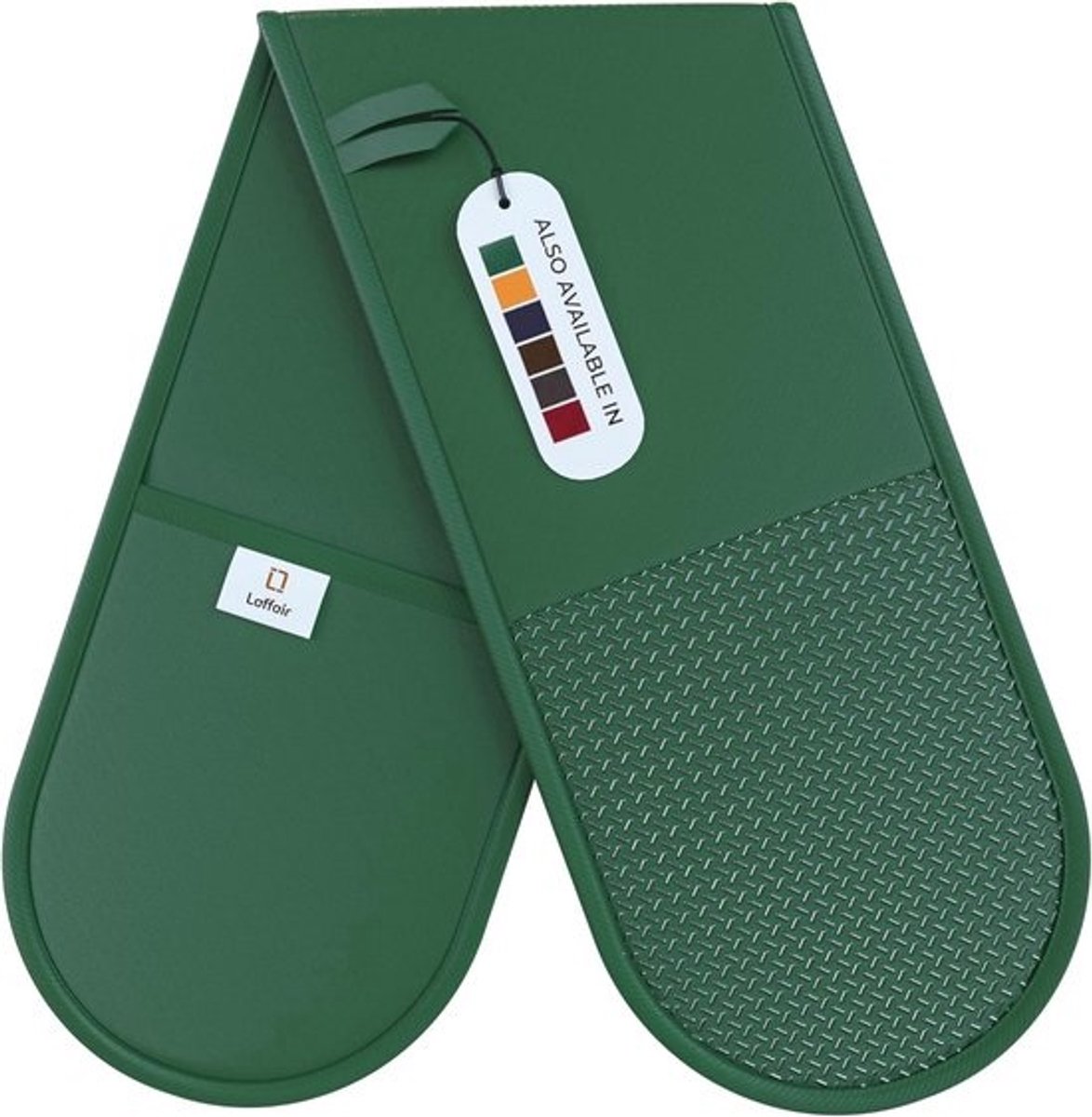 Hittebestendige ovenhandschoenen - Antislip siliconen grip - Moderne pannenlappen - Voor koken