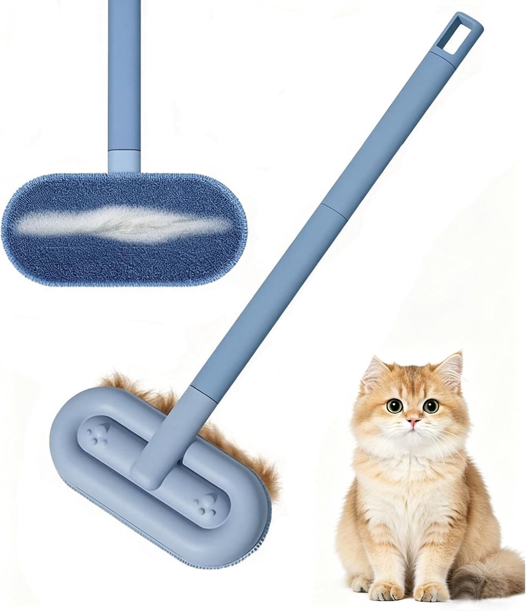 Huisdierenontharing, herbruikbare pluisverwijderaar voor bank tapijt meubels, wasbare pluisborstel voor honden- en kattenhaar