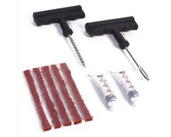 Banden reparatieset 9-delig - Tubeless bandenreparatieset - Banden reparatieset - Lekke band repareren - Bandenplug set - Autoband repareren - Fietsband maken - Tubeless tire repair kit - Jonyx