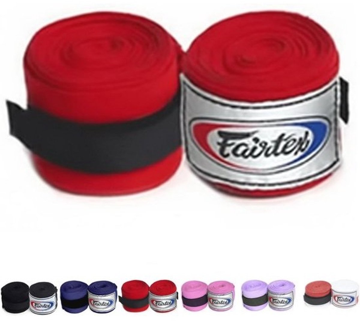 Elastische katoenen handwraps - voor Muay Thai, boksen en kickboksen - Verschillende kleuren