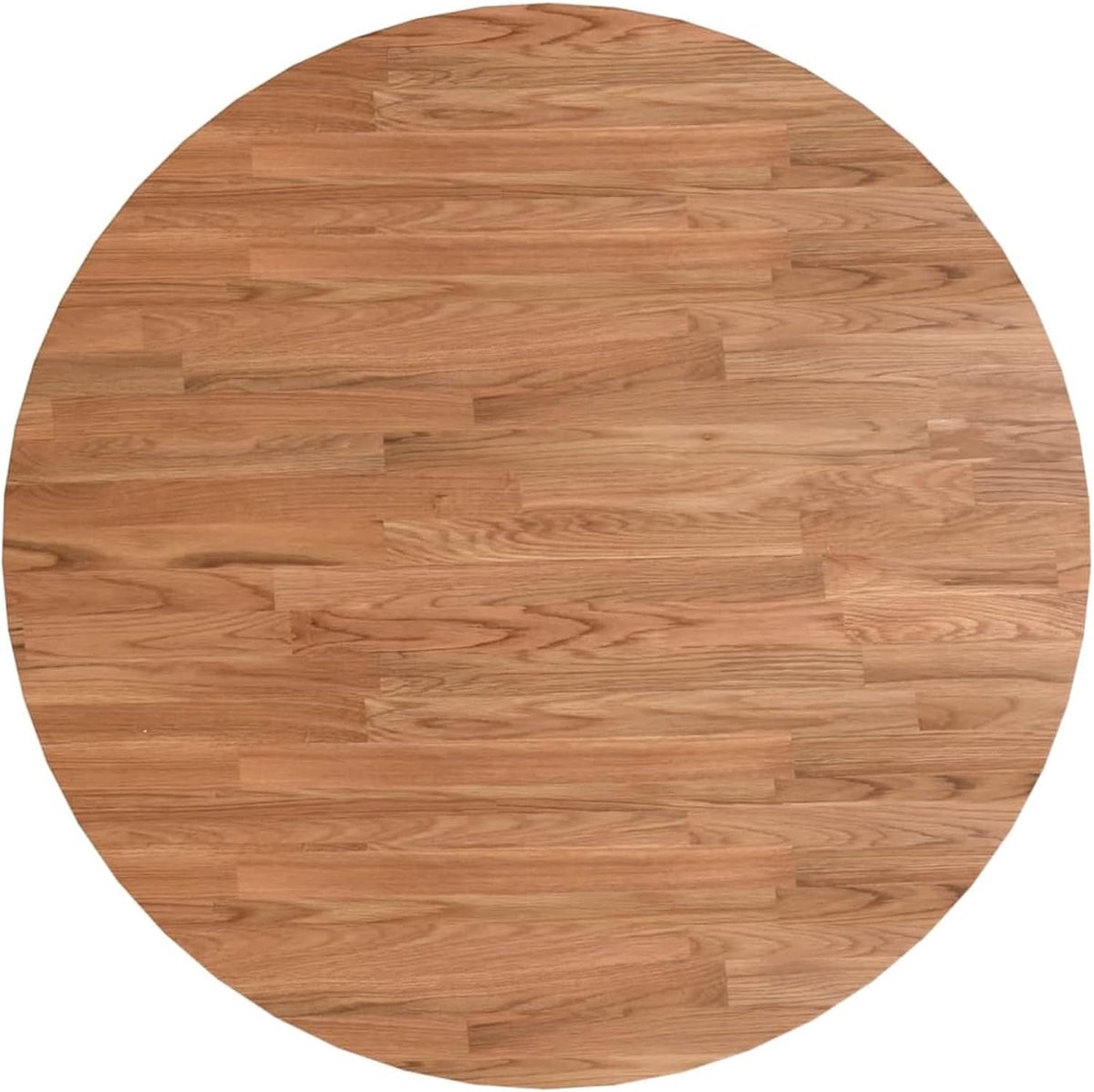 Tafelblad, rond, vierkant, rechthoekig, tafelblad, tafelblad voor bureau, eettafel, salontafel, tafelblad, tafelblad van hout Ø80 x 1,5 cm