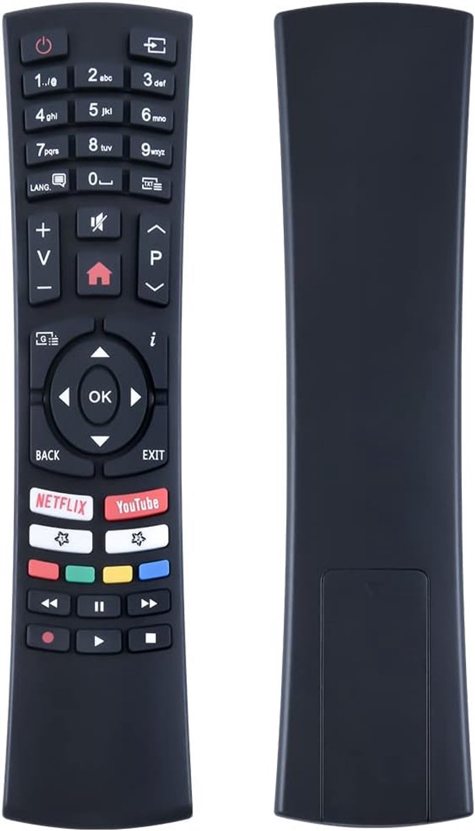 New Replacement Remote Control for Continental Edison CELED32S0119B3 CELED32S18B3 CELED32S419B3 CELED40S0119B3 - ShopVlot