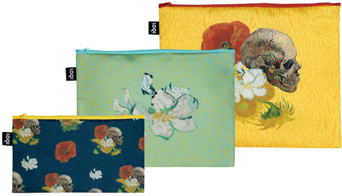 LOQI Zip Pockets - Skull CiCLO