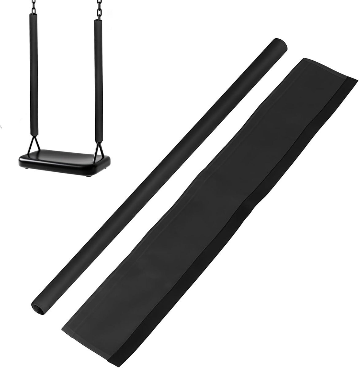 Schommelkettingafdekking, schommelgreep, greephuls voor speelplaats, binnendiameter 3 cm, lengte 3 m, voor tuinen, terrassen, veranda's, achtertuinen