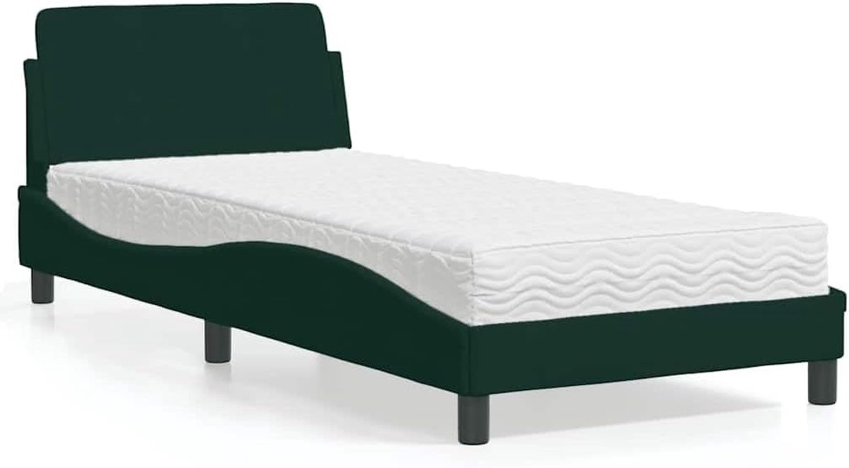 Lattenbodem schuimmatras Dover donkergroen 80x200 cm