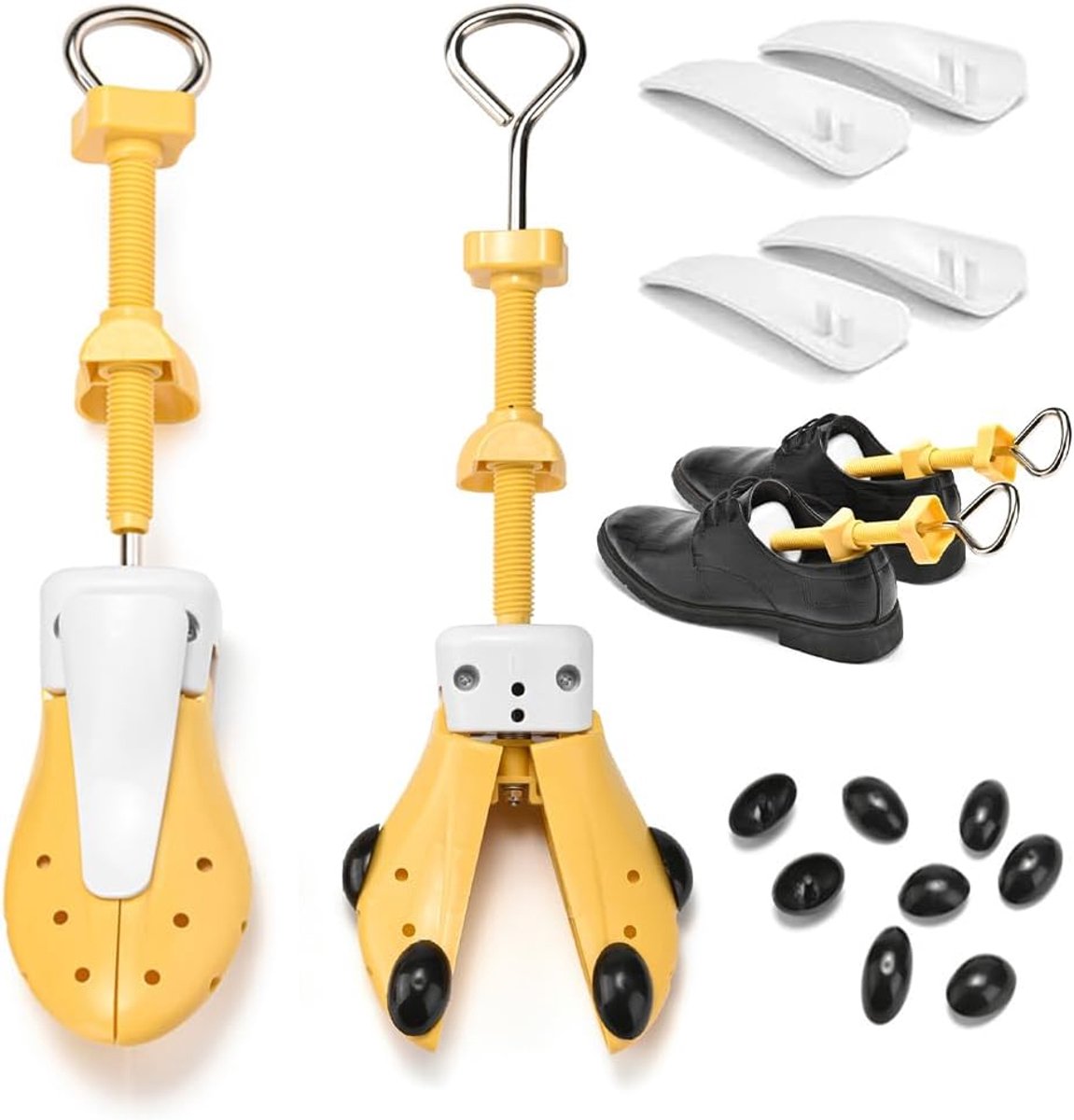Shoe tensioners, shoe tensioners, 1 pair of shoe stretchers, 4-way rack, hallux shoe stretcher, widening shoes, shoe - ShopVlot
