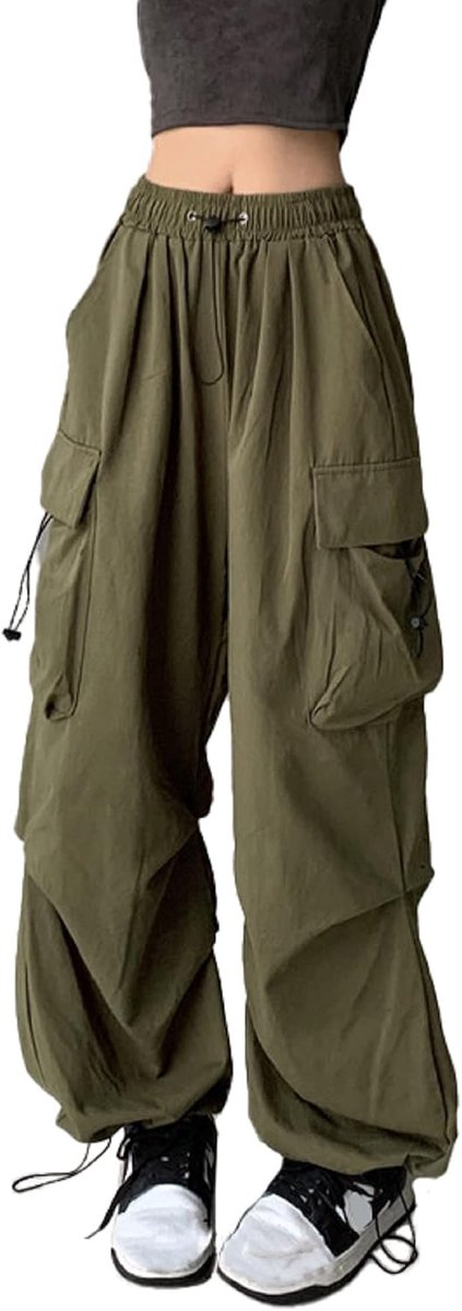Dames Baggy Cargobroek Dames Streetwear Gothic Kleding Dames