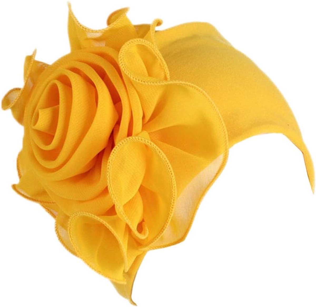 Chimio tulband voor dames, elegant, comfortabel, hoofdbedekking, kanker, elastisch, bloem, voor haaruitval, chemotherapie
