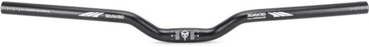 Fietsstuur Mountainbike - Riser Stuur Aluminium - Comfortabel Fietsen - Ergonomisch Ontwerp - 620 mm Breedte - Zwart