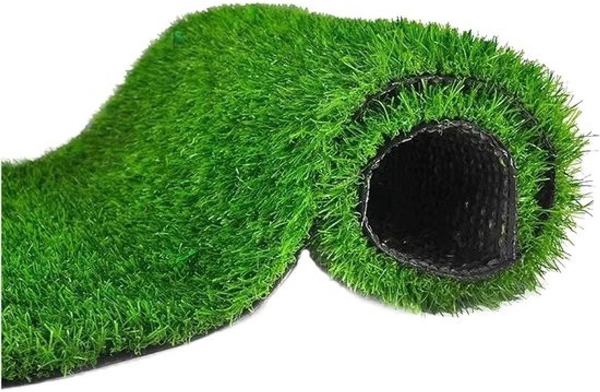 Kunstgras Mat - Nep Gras Tapijt - Buiten Binnen Gebruik - Realistisch Uiterlijk Hoge Dichtheid - 50 x 100 cm