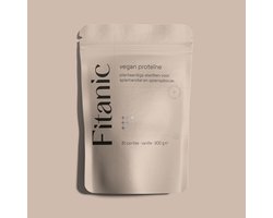 Vegan Protein - Chocoladesmaak - 25,9 g Eiwit per Portie - Fitanic
