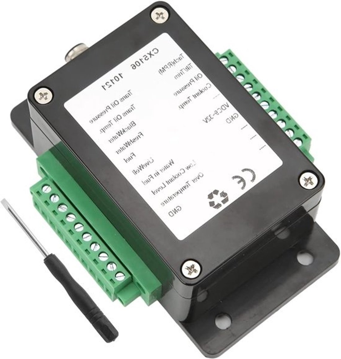 NMEA 2000 Converter - Signaal Converter - Maritieme Data - IP67 Waterdicht - 13 Sensoren - Zwart
