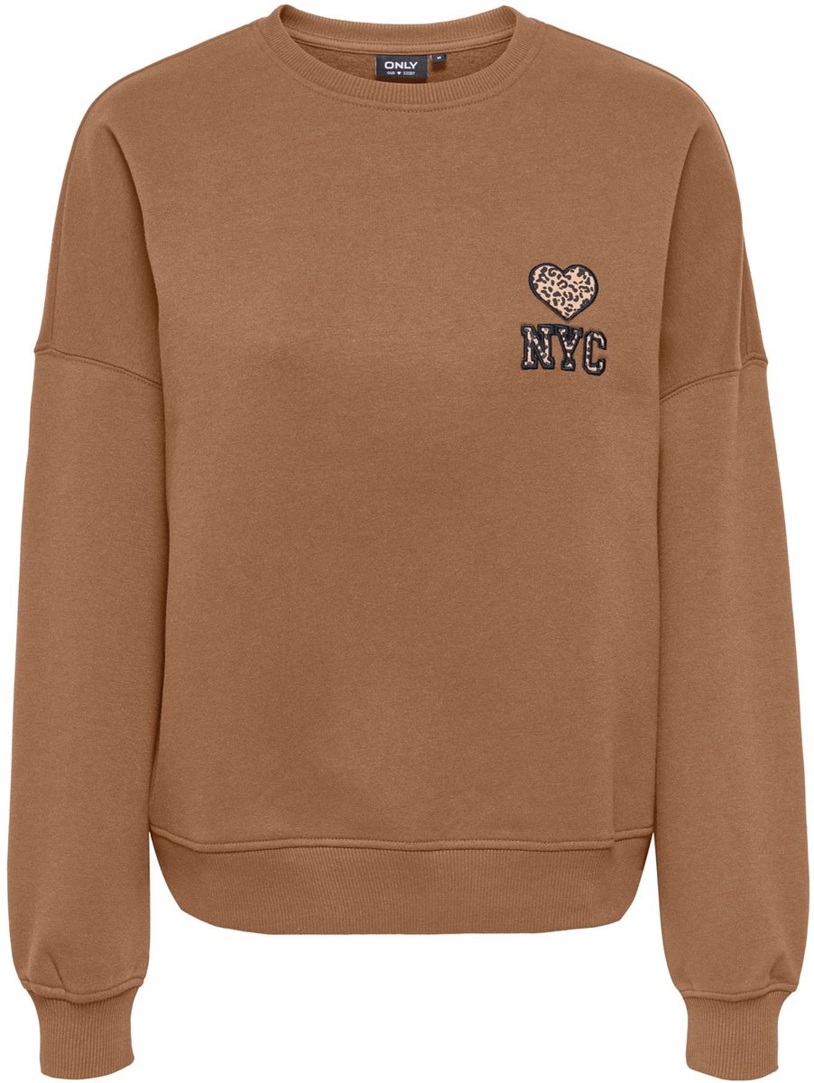Only Lise Print Sweater Dames - Maat L