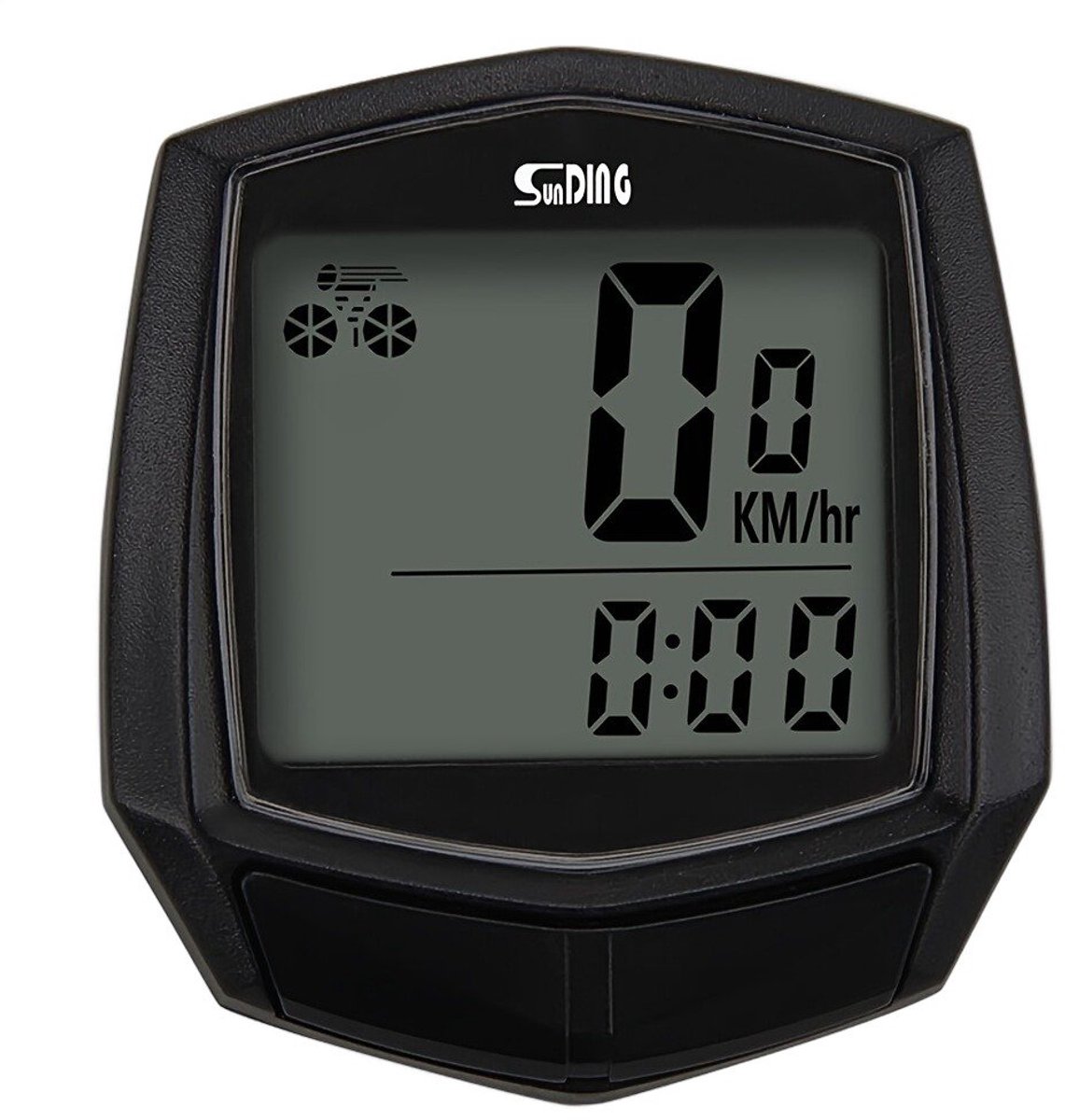 Currero Fatbike Scherm - LCD Display - Schermpje - E-Bike Accessoires - Elektrische Fiets - Dashboard - Snelheidsmeter - Kinderen & Volwassenen - Geen Achtergrondverlichting