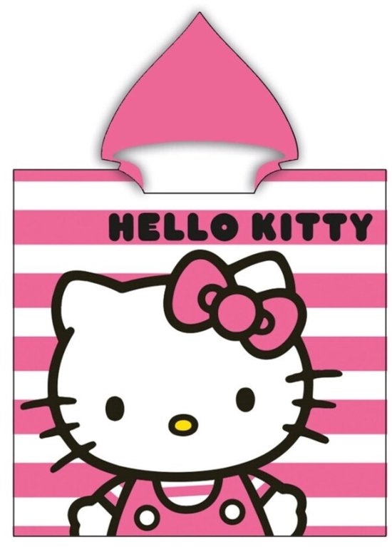 Hello Kitty Poncho - Voor kinderen - Roze — afbeelding 4