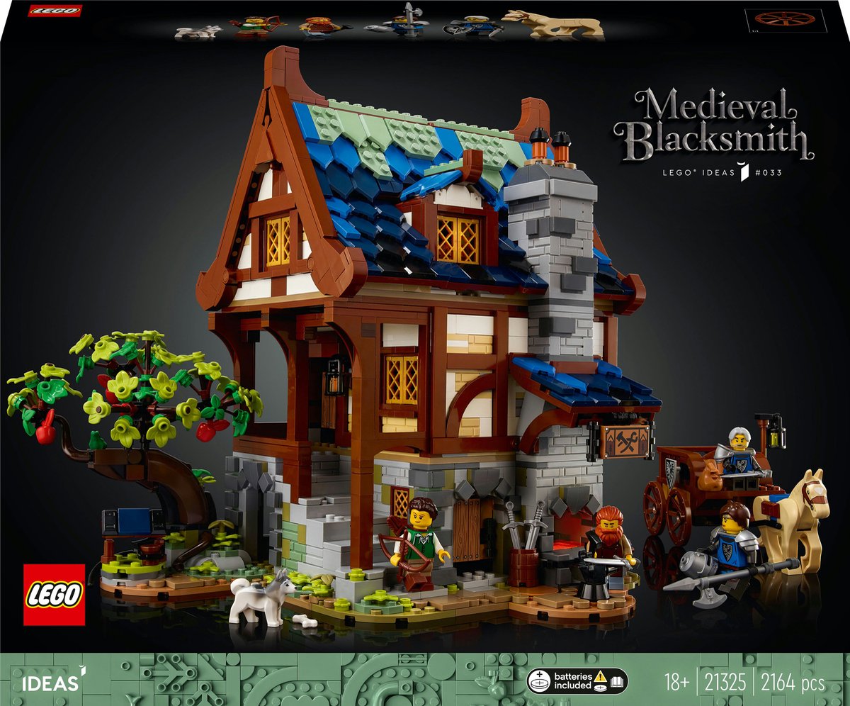 LEGO - LEGO Ideas - Medieval Blacksmith - 21325