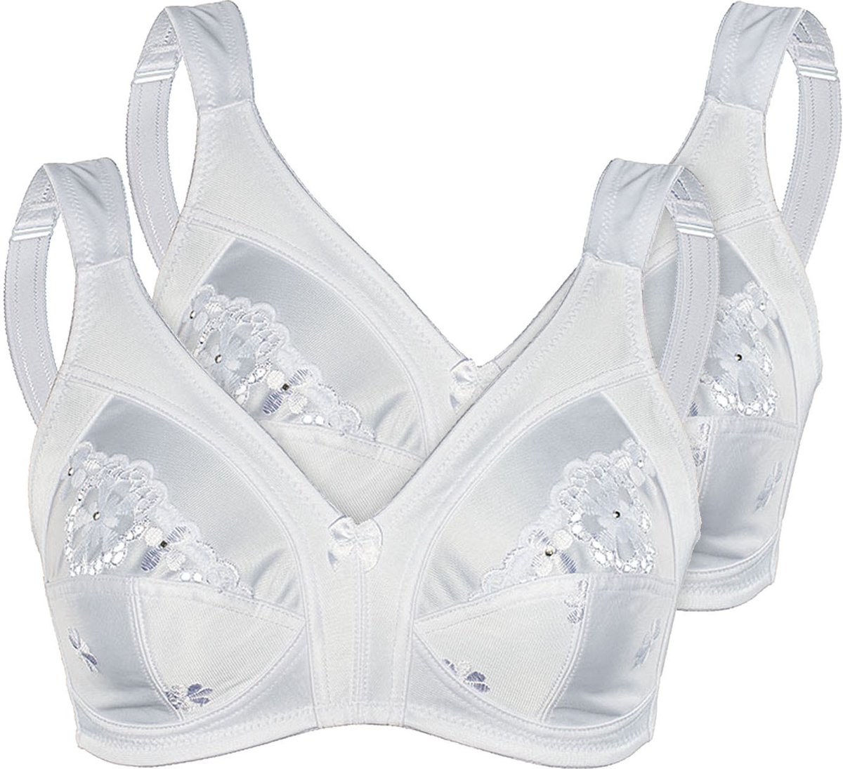 2-pack Zachte bh Functional Bras