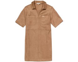 Garcia Jurk Suede Jurk U260081 5232 Soft Taupe Dames Maat - S