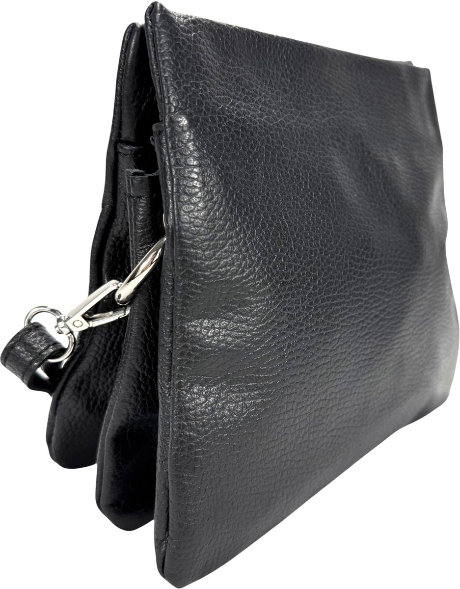 Damestas schoudertas - handtas - Dames tassen - Kleine dames tas - Premium leather - Origineel design - Handmade in Italy