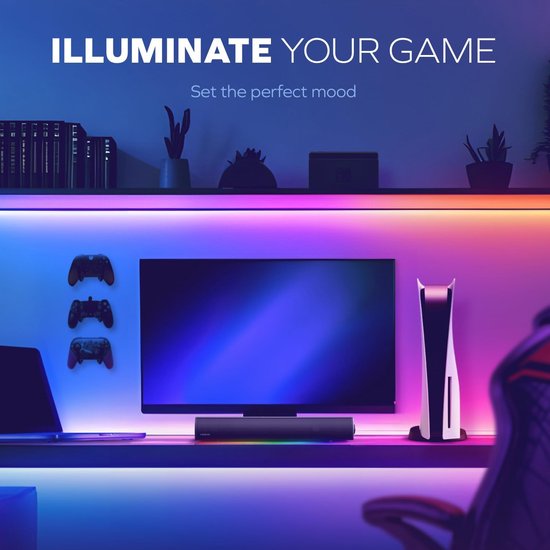 Gaming Soundbar - Audio Systeem - Immersieve Ervaring - SuperWide Geluidstechnologie - 61.1 Centimeter - Zwart — afbeelding 4